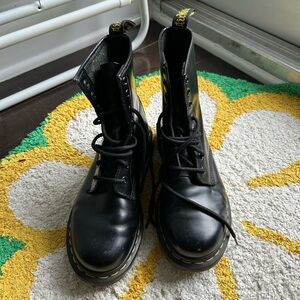 Dr. Martens Black Lace Up Boots
